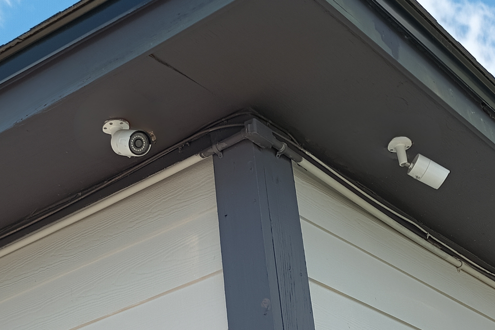 Secure self-storage units Pensacola FL cameras